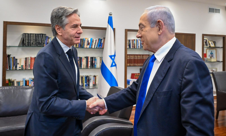 Blinken with Netanyahu