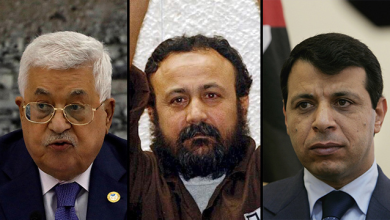 Mahmoud Abbas, Marwan Barghouti, and Muhammad Dahlan