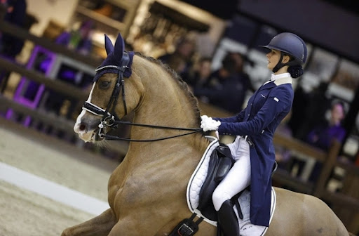 Russian equestrian Alexandra Maksakova