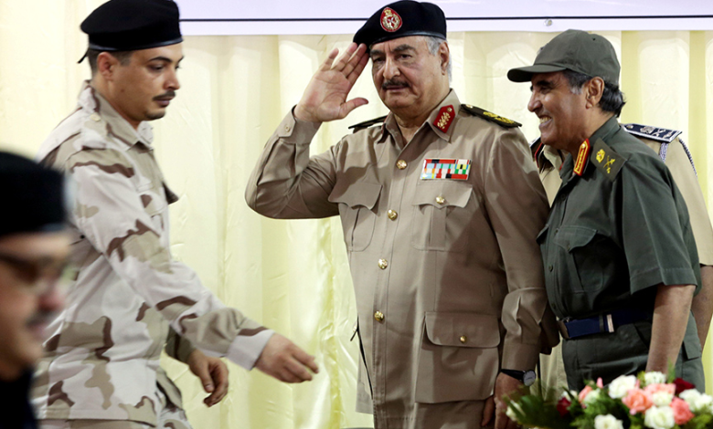 The Commander of the Libyan Army confirms his concern for the unity of Sudan and the safety of its lands