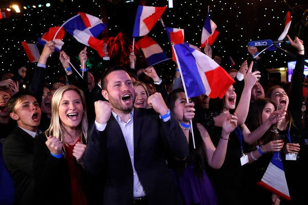 The far right is ahead in the European elections