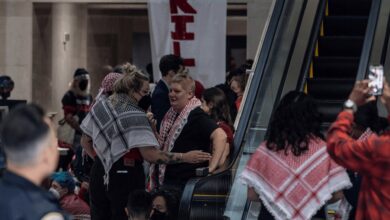 Police arrested dozens of protest participants in San Francisco