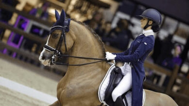 Russian equestrian Alexandra Maksakova