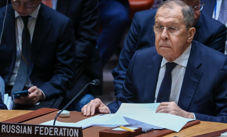 Lavrov accuses the United States of complicity in the war on Gaza