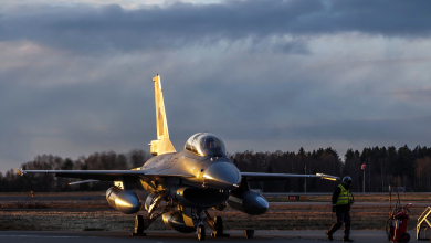 Transporting F-16 fighters to Ukraine