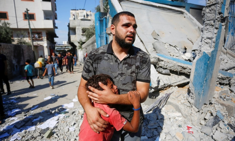 UNRWA accuses Israel of deliberately bombing a school housing displaced people in the Nuseirat camp