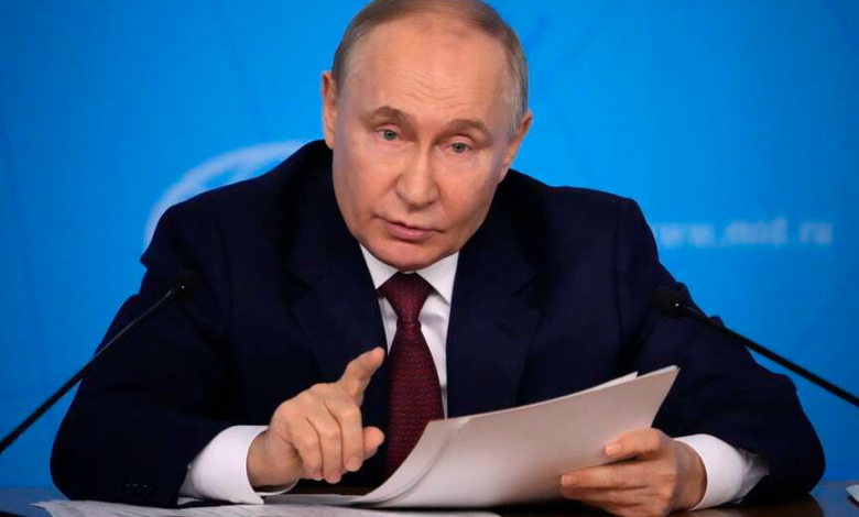 Putin accuses Ukraine of trying to hit Kursk nuclear plant