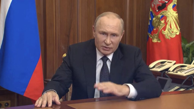 Putin vows to respond to Ukrainian attack in Kursk region