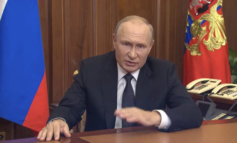 Putin vows to respond to Ukrainian attack in Kursk region