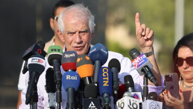 Borrell visits the Egyptian side of the Rafah crossing