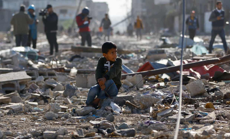 Gaza children face horrific reality away from school