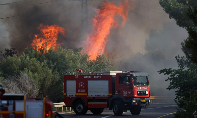 Hezbollah bombs 9 Israeli military sites with missiles and drones