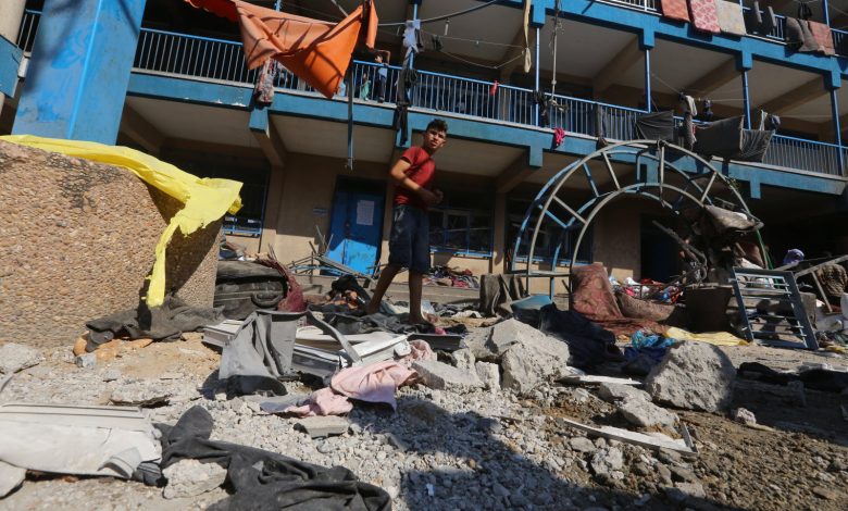 Israël bombarde une école de l'ONU dans le centre de la Bande de Gaza