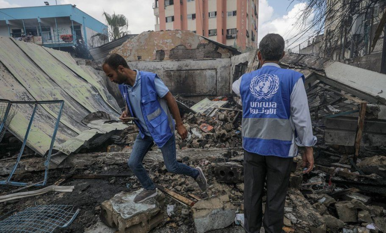 Israel kills 6 UNRWA employees inside a school housing 12,000 displaced people