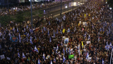 Israelis demonstrate in Jerusalem to demand a prisoner swap deal. September 1, 2024