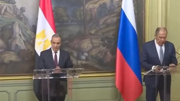 Lavrov with Badr Abdel-Ati