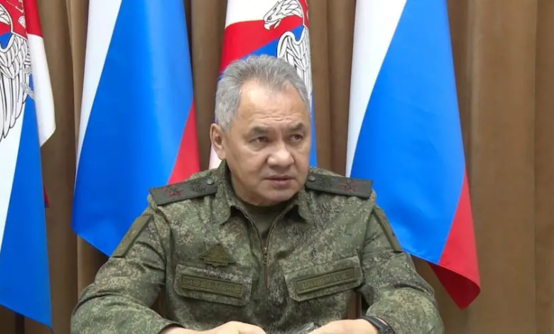 Shoigu rules out negotiations with Ukraine before expelling it from Kursk Oblast