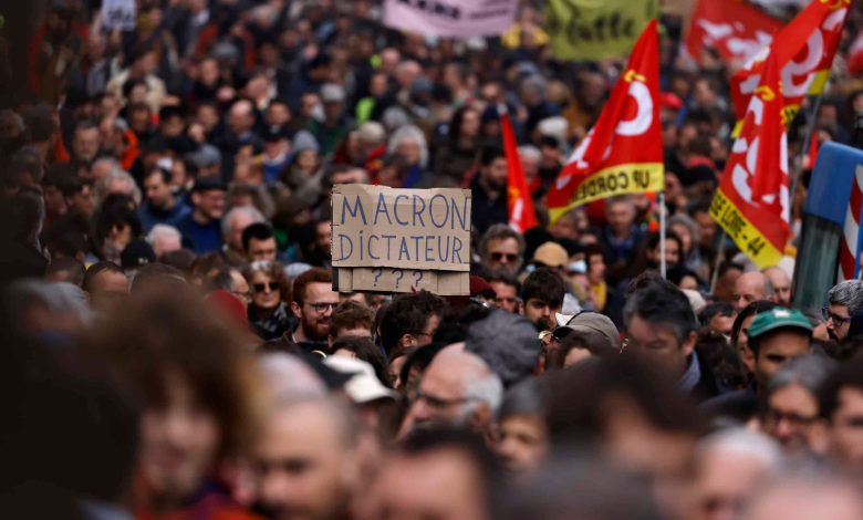 Thousands Protest in France