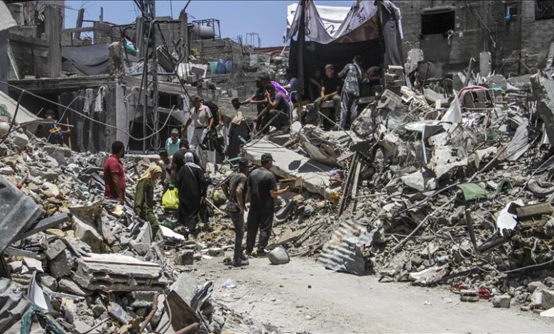 UN Israel destroyed 63% of Gaza Strip buildings