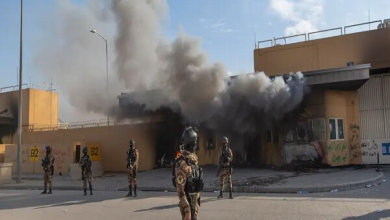 Une explosion à la base de la coalition internationale à l'aéroport de Bagdad