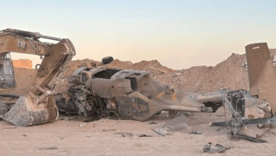 Crash d’un hélicoptère de l'armée israélienne à Gaza