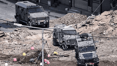 Israeli forces in Jenin