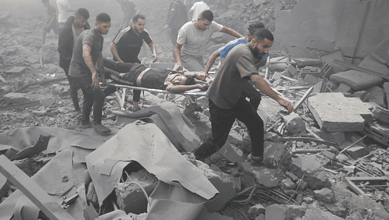 The Israeli occupation commits a massacre in the city of Rafah