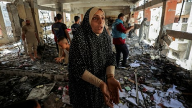 A new Israeli crime in a school sheltering displaced people in Gaza City