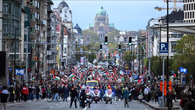 Belgium Hundreds of thousands demonstrate against Israeli crimes in Gaza and Lebanon