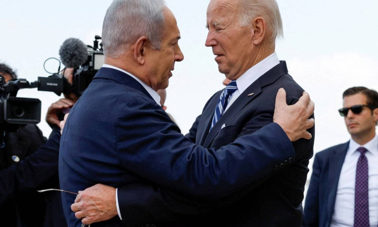 Biden Washington helped Israel and will continue to protect it