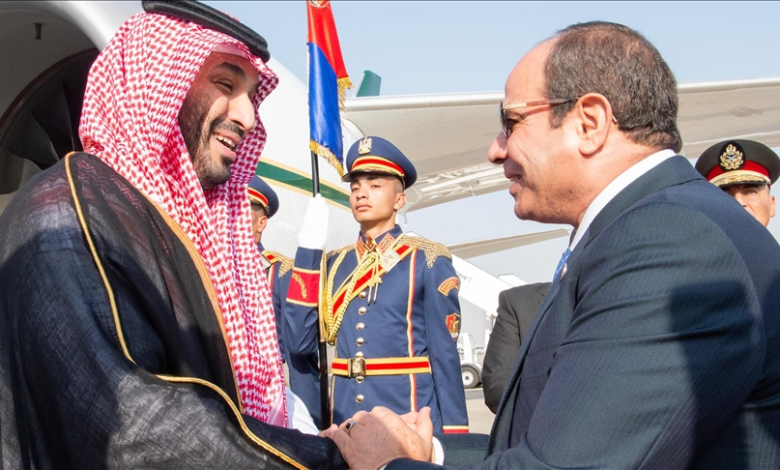 Bin Salman discusses with Sisi strengthening bilateral relations between Cairo and Riyadh