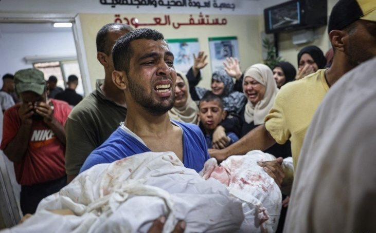 Hundreds of thousands of Palestinians are suffering under siege and genocide in Jabalia camp