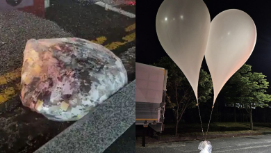 North Korea launches garbage-laden balloons into South Korea 1