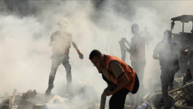 Occupation forces burn Palestinian homes in Jabalia camp