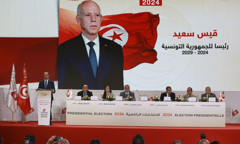 Tunisian President Kais Saied