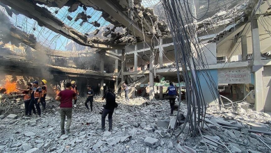 Gaza Israel commits massacres, bombs buildings, hospitals