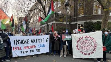 Jewish Students Demonstrate in London