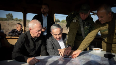 Netanyahu with Galant