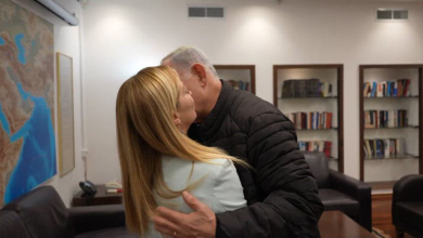 Netanyahu with Meloni