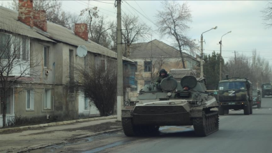 Russian army liberates the town of Novoalexivka in the Donetsk Republic