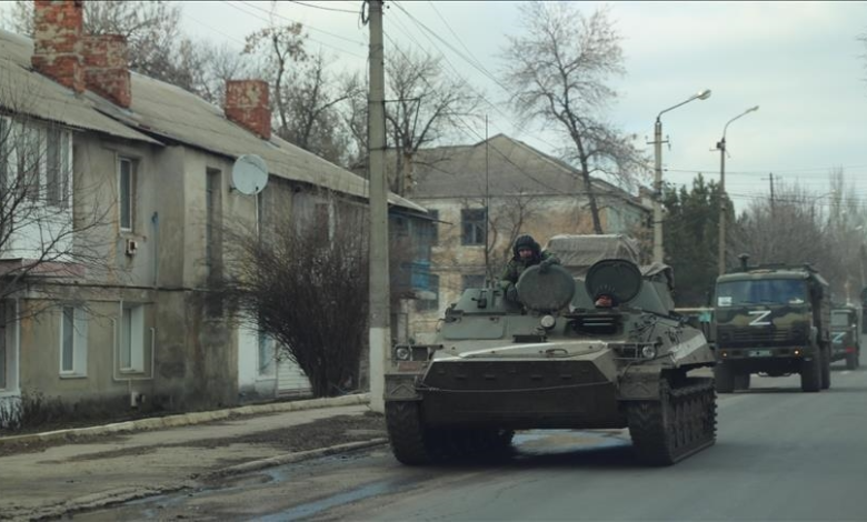 Russian army liberates the town of Novoalexivka in the Donetsk Republic