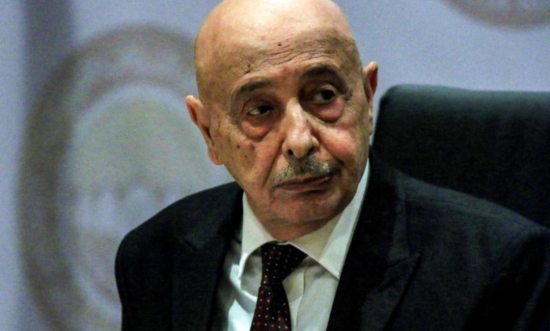 Speaker of the Libyan House of Representatives, Aguila Saleh