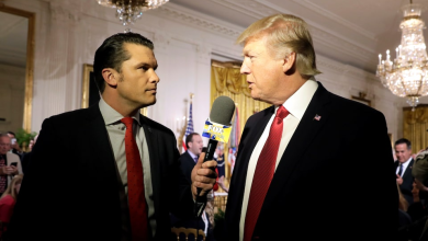 Trump with Pete Hegseth