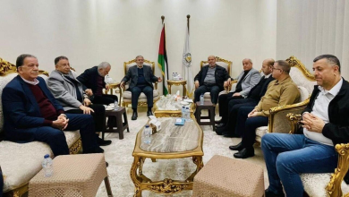 Egyptian Intelligence Meets Leaders of Three Palestinian Factions in Cairo