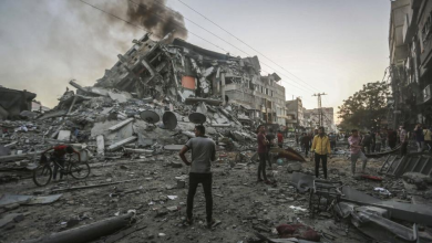 Israeli occupation demolishes Palestinian homes and bombs shelters for displaced people in Gaza