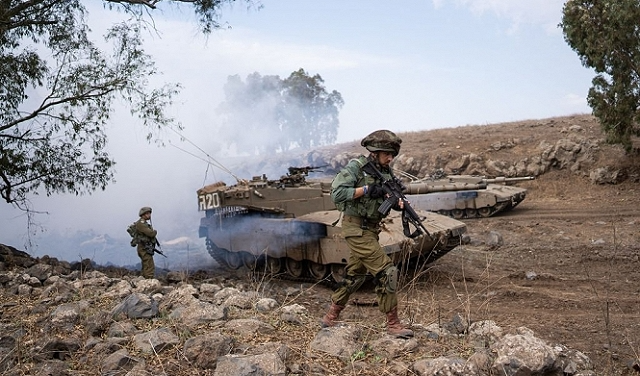 Israeli occupation reinforces its forces on the Syrian border