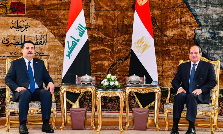 Sisi, Al-Sudani discuss situations in Syria, Lebanon and Gaza