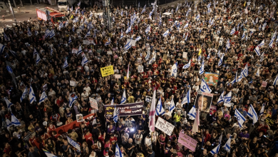 Thousands of Israelis demonstrate for prisoner swap deal with Palestinian factions