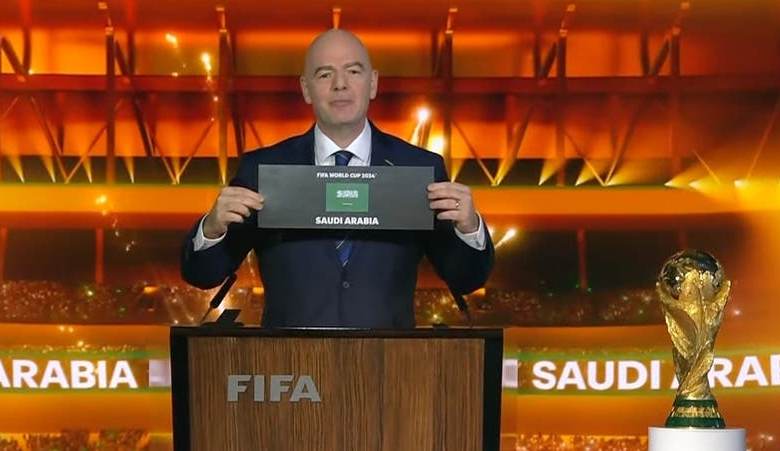 فيفا يعلن فوز السعودية باستضافة كأس العالم 2034