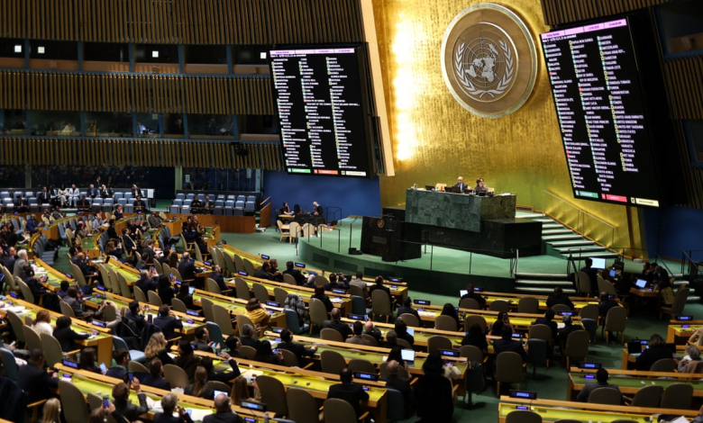 U.S. Votes Against U.N. Resolution